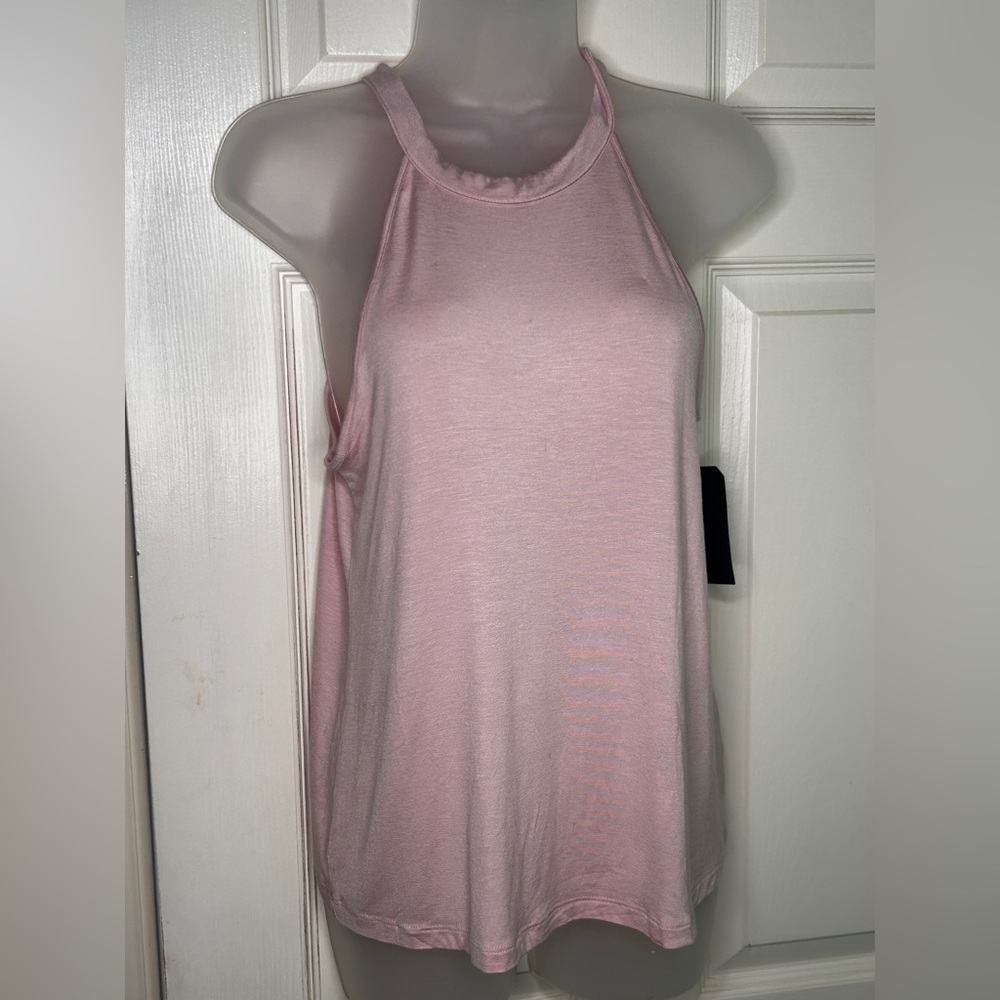 Melrose and market dusty rose halter neck tank.S. NWT